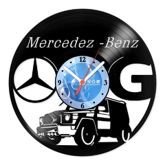 Relógio De Parede - Disco de Vinil - Carros - Mercedes Benz G - VCA-032