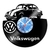 Relógio De Parede - Disco de Vinil - Carros - Volkswagen Fusca - VCA-035