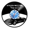 Relógio De Parede - Disco de Vinil - Carros - Corvette - VCA-041