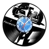 Relógio De Parede - Disco de Vinil - Carros - Formula F1 - VCA-049