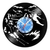 Relógio De Parede - Disco de Vinil - Esportes - Esqui - VES-042