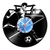 Relógio De Parede - Disco de Vinil - Esportes - Jogador Futebol - VES-053