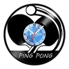 Relógio De Parede - Disco de Vinil - Esportes - Ping Pong - VES-075