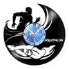 Relógio De Parede - Disco de Vinil - Esportes - Aquathlon - VES-084
