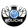 Relógio De Parede - Disco de Vinil - Esportes - Boliche - VES-086