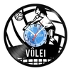 Relógio De Parede - Disco de Vinil - Esportes - Vôlei - VES-089