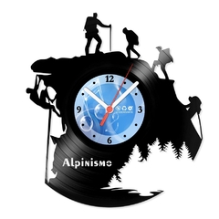 Relógio De Parede - Disco de Vinil - Esportes - Alpinismo - VES-115