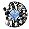 Relógio De Parede - Disco de Vinil - Esportes - Hora Do Treino - VES-130