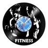 Relógio De Parede - Disco de Vinil - Esportes - Treino Fitness - VES-161