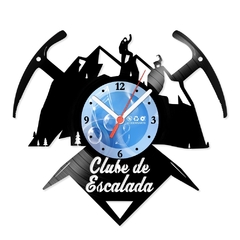 Relógio De Parede - Disco de Vinil - Esportes - Clube De Escalada - VES-173