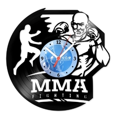 Relógio De Parede - Disco de Vinil - Esportes - MMA Fighting - VES-175