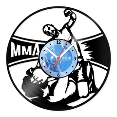 Relógio De Parede - Disco de Vinil - Esportes - Nocaute MMA - VES-176