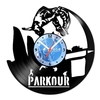 Relógio De Parede - Disco de Vinil - Esportes - Parkour - VES-178
