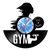 Relógio De Parede - Disco de Vinil - Esportes - Academia Gym - VES-182