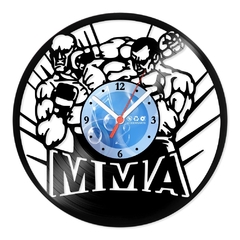 Relógio De Parede - Disco de Vinil - Esportes - Luta MMA - VES-187