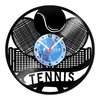 Relógio De Parede - Disco de Vinil - Esportes - Tennis - VES-190