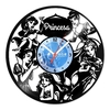 Relógio De Parede - Disco de Vinil - Infantil - Princesa - VIN-036