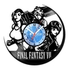 Relógio De Parede - Disco de Vinil - Jogos e Games - Final Fantasy 01 - VJG-020