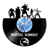 Relógio De Parede - Disco de Vinil - Jogos e Games - Mortal Kombat - VJG-023