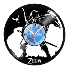 Relógio De Parede - Disco de Vinil - Jogos e Games - Legend Of Zelda 11 - VJG-046