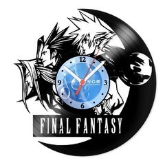 Relógio De Parede - Disco de Vinil - Jogos e Games - Final Fantasy 08 - VJG-070