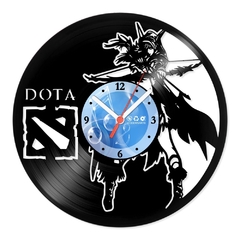 Relógio De Parede - Disco de Vinil - Jogos e Games - Game Dota - VJG-071