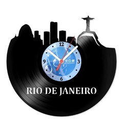 Relógio De Parede - Disco de Vinil - Lugares - Rio De Janeiro - VLU-016