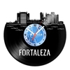 Relógio De Parede - Disco de Vinil - Lugares - Fortaleza - VLU-020