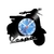 Relógio De Parede - Disco de Vinil - Motos - Vespa - VMO-023