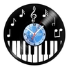 Relógio De Parede - Disco de Vinil - Música - Notas De Piano - VMU-012