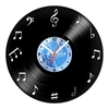Relógio De Parede - Disco de Vinil - Música - Notas Musicais - VMU-024