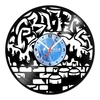 Relógio De Parede - Disco de Vinil - Profissões - Grafiteiro - VPR-021
