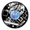 Relógio De Parede - Disco de Vinil - Profissões - Cartografia - VPR-036