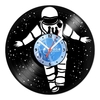 Relógio De Parede - Disco de Vinil - Profissões - Astronauta - VPR-046