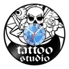 Relógio De Parede - Disco de Vinil - Profissões - Tattoo Studio - VPR-084