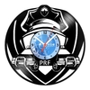 Relógio De Parede - Disco de Vinil - Profissões - Polícia Rodoviária PRF - VPR-089