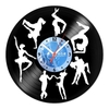Relógio De Parede - Disco de Vinil - Profissões - Dançarinos - VPR-101