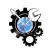 Relógio De Parede - Disco de Vinil - Profissões - Mecânico - VPR-107