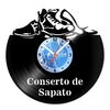 Relógio De Parede - Disco de Vinil - Profissões - Sapateiro - VPR-114
