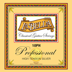 Encordado Guitarra Clásica La Bella Profesional 10PH Colombia