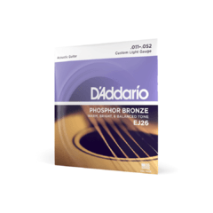 Encordado Guitarra Acústica Daddario EJ26