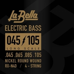 Encordado Bajo Eléctrico 4 Cuerdas La Bella RX-N4D Colombia