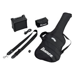 Kit Guitarra Eléctrica Ibanez IJRX20N-BKN con Amplificador - comprar online