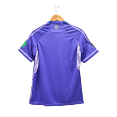 Camiseta retro Argentina Qatar 2022 alternativa violeta - comprar online