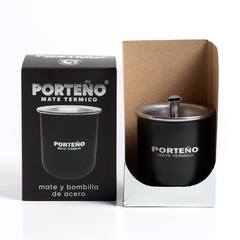 MATE PORTEÑO TERMICO ACERO - comprar online