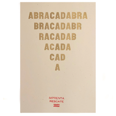 Abracadabra - Triángulo de oro (crema)