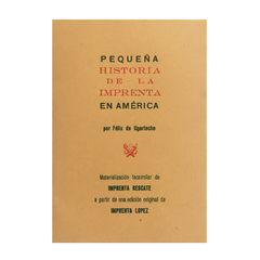 Pequeña Historia de la Imprenta en América