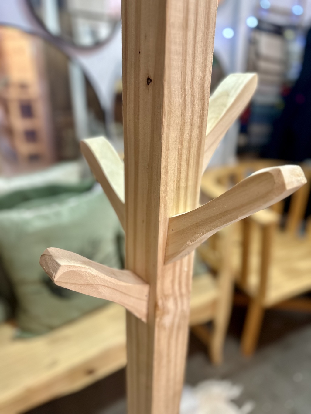 Perchero liso pino Comprar en Flor Muebles Deco