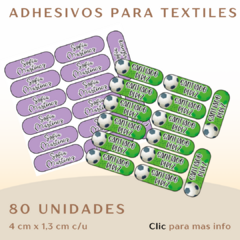 PACK. X 80 ADHESIVO TEXTIL - comprar online