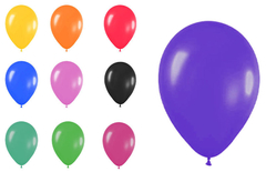 PACK. X 50 GLOBOS POR COLORES R12